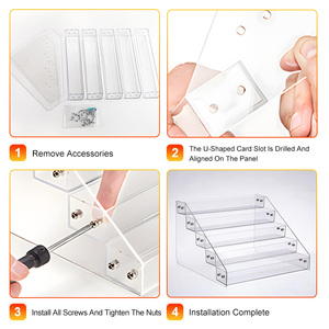 Xách Tay Tùy Chỉnh 2/3/4/5/6 Lớp Sơn Móng Tay Acrylic Hiển Thị Giá Kính Mắt Lưu Trữ Tinh Dầu Chủ Trang Điểm Tổ Chức - Product Image 6