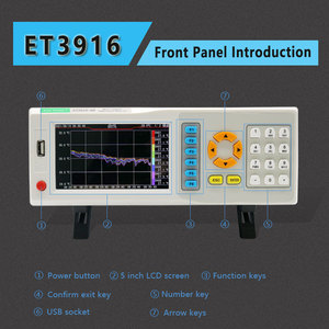 Registrador de datos de temperatura de 8 canales, ET3916 - Product Image 2