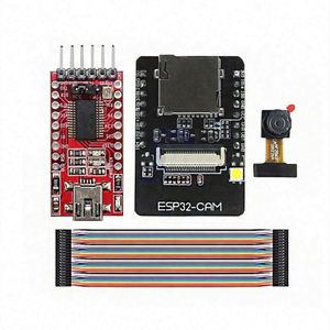 ESP32-CAM scheda di sviluppo WiFi + Blue-tooth ESP32 con convertitore seriale FT232RL FTDI USB to TTL