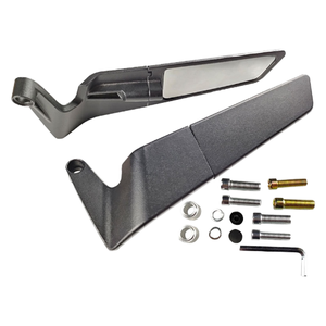 Có thể điều chỉnh phổ quát hợp kim gương chiếu hậu vô hình cánh thiết kế sửa đổi phụ kiện cho xe máy đường phố Xe Ô Tô Điều kiện Mới - Product Image 1