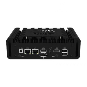カスタムデュアルLan D89COMインダストリアルファンホストITXケース13620H i7 Core DDR5スピードラム4GモジュールPcie4.0 RTC PXEミニコンピュータ - Product Image 3