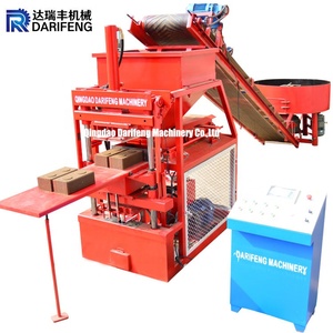 高效DF2-10联锁空心粘土红砖制造机液压机PLC用于铺路砖生产 - Product Image 1