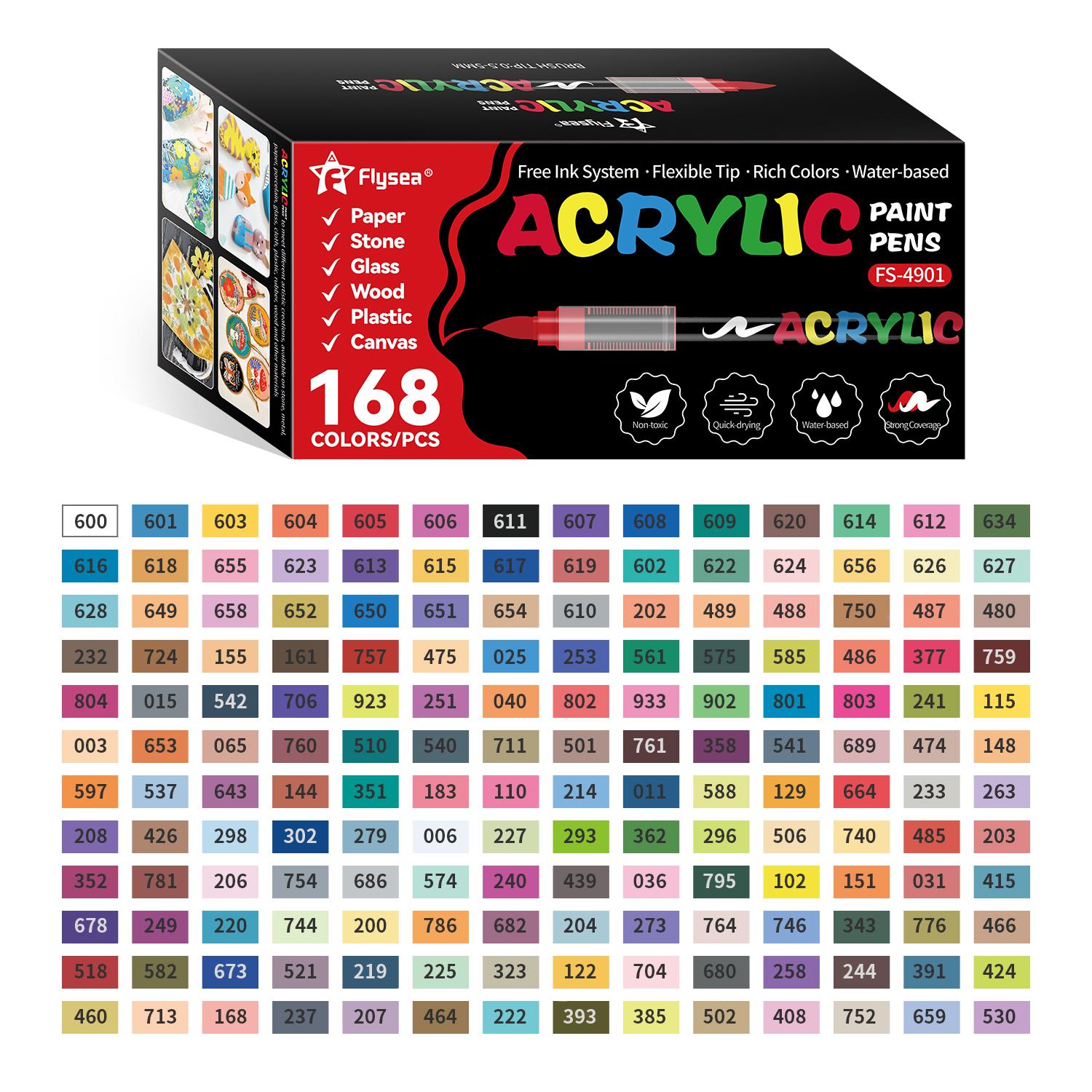 Colorato (colori 168