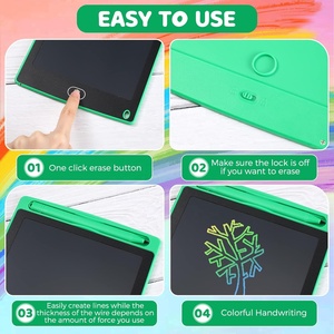 8,5 Zoll langlebiges LCD-Schreibt ablett Papier loses digitales Zeichnen und Schreiben für Kinder mit Stylus Memo Pads Style - Product Image 3