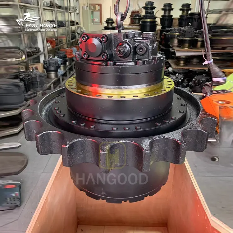 Hangood inşaat makine parçaları D37EX-22 ayna mahruti grubu ekskavatör yedek parçaları komatsu yürüyüş motoru assy