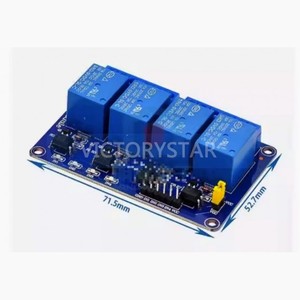 4channel relay expansion version 5V with optocoupler isolation supporting AVR51PIC microco4channel relay <strong>output</strong> module relay out - Product Image 1