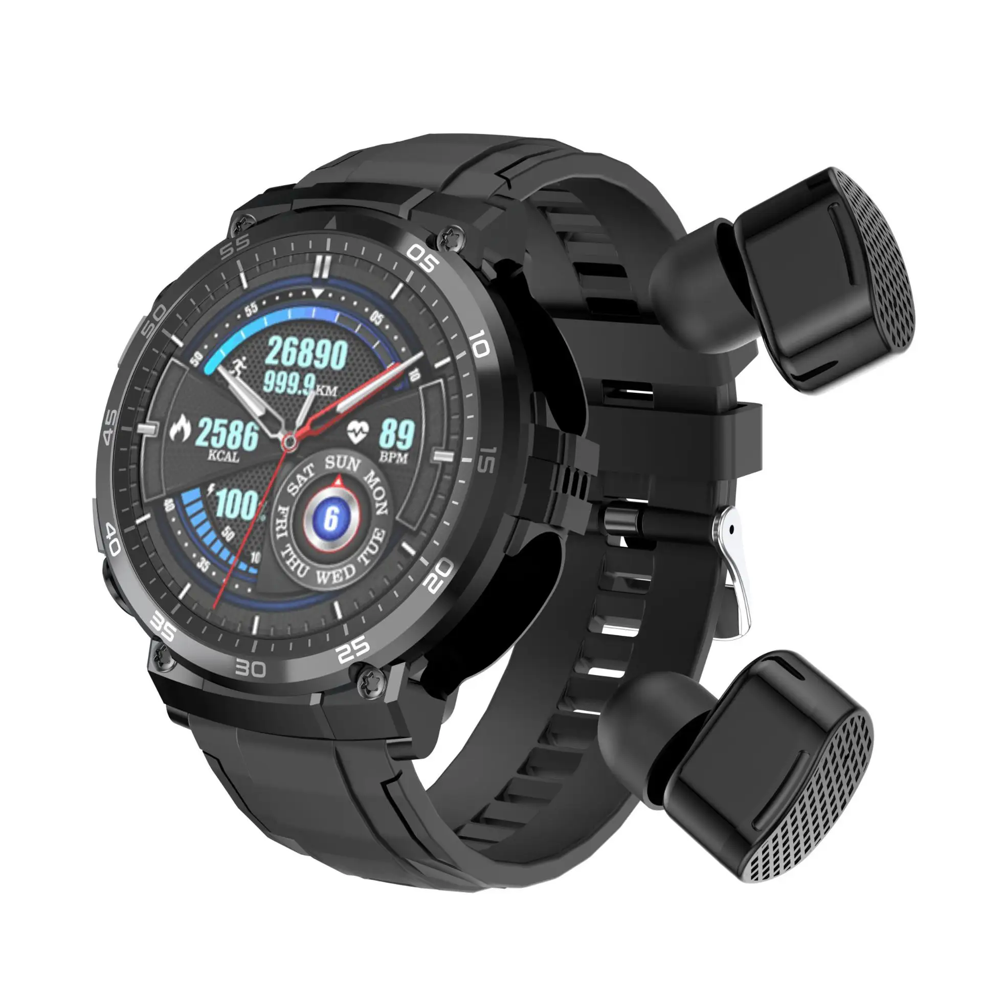 Лидер продаж, Роскошные Смарт-часы M68, наушники с функцией мониторинга сна с кислородом, bluetooth, наручные часы