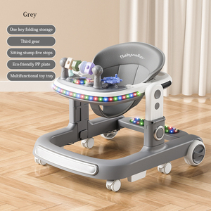 Multi-functional <strong>Baby</strong> Children's Walker Can Be Pushed Can <strong>Sit</strong> to Learn to Walk Starting Car - Product Image 2