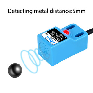 BXUAN誘導近接センサースクエアタイプオリジナル在庫あり検知範囲5mm10-30VDC近接センサースイッチ500Hz - Product Image 3