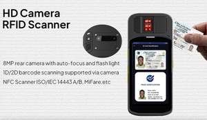 IP67 Waterproof Multimodal Biometric <strong>Device</strong> with Barcode Reader NFC RFID and Google SMS for Portable Registration - Product Image 6