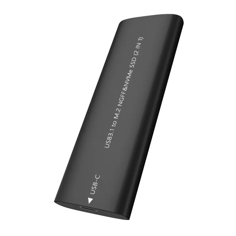 Icoolax nhôm SSD Adapter M.2 USB 3.0 NGFF bao vây M2 SATA M.2 SSD trường hợp xách tay M.2 USB 3.1 SSD