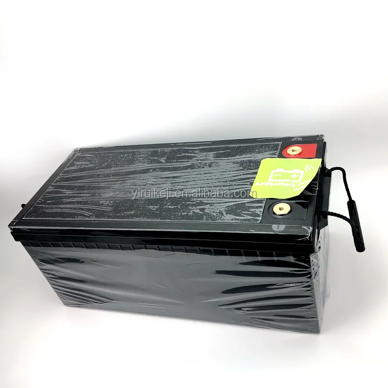 Auto cassa di batteria agli ioni di litio contenitore di batteria per 12V 200Ah lifepo4 pacco batteria portatile scatola di plastica abs per il campeggio, solare di stoccaggio