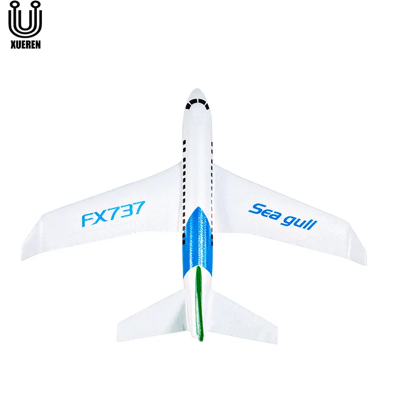 Xueren FX-737 FX737 Glider Aircraft 480mm Wingspan New Design Airplane Model Glider plane EPP Foam DIY Drone Children toys