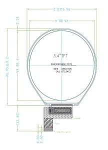3.4 pollici HD 800x800 TFT IPS 3.4 ''modulo Display LCD TFT rotondo HD-MI scheda Controller contatori industriali circolari schermo LCD - Product Image 5