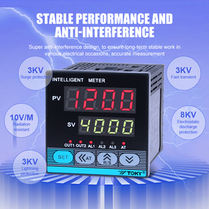 Industriale TC RTD segnali di ingresso multipli PID programma intelligente regolatore di temperatura segmento - Product Image 4
