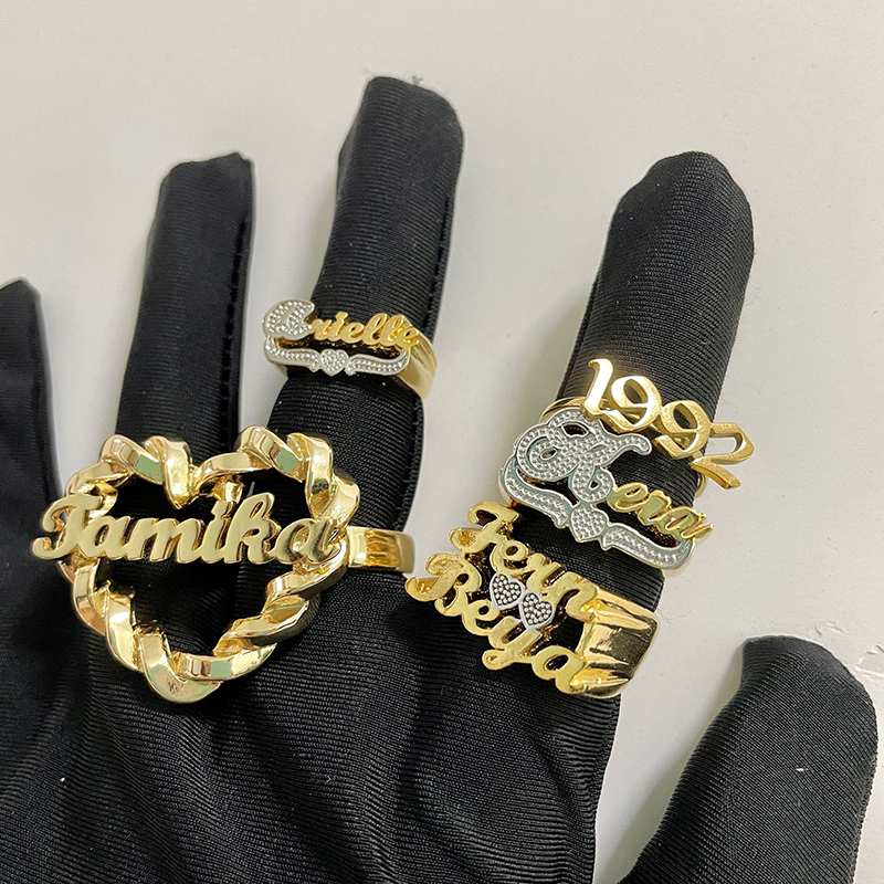 Gold ring-12