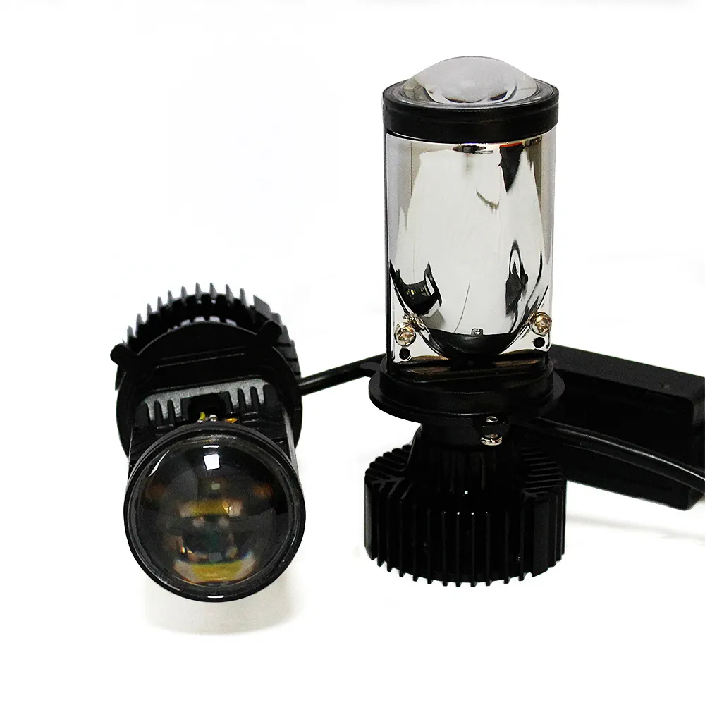 Y6 Led Mini Led Lámparas Lente 70W Alta potencia 12-24V Led Lentes H4 Para Motocicleta Y Coche