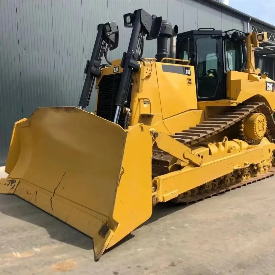 Bulldozer mediano usado Cat 38 toneladas Motor original Cat Bulldozer Carter Peter D8T