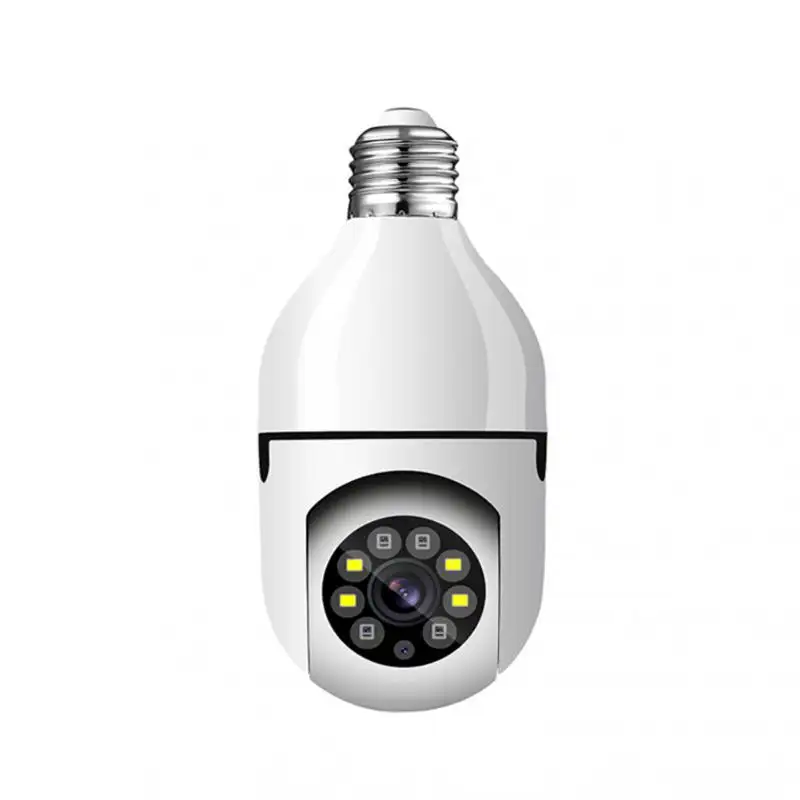 Caméra de Surveillance sans fil 1920P, moniteur de sécurité réseau, caméra à ampoule wifi, caméra de sécurité