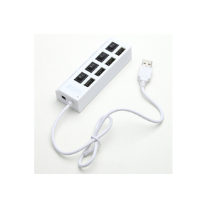 Usb hub şarj cihazı bağımsız güç anahtarı düğmesi usb 2.0 4 port hub şarj masaüstü dizüstü bilgisayar uzatma - Product Image 3
