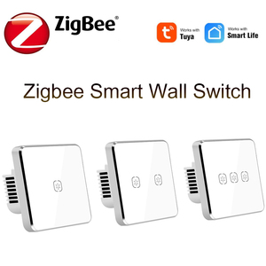Zigbeeタッチスイッチ1/2/3ギャングTuyaスマートライフリモコンライトスイッチ、Googleホームボイスコントロールウォールスイッチ付き - Product Image 2