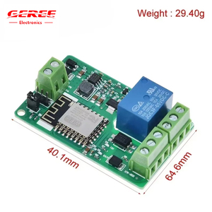 ESP8266WiFiワイヤレスモジュールDC7〜30Vネットワークリレー (TVS保護付きオプトカプラー絶縁入力用) 10AスマートWifiリレー - Product Image 6
