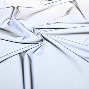 服装用高光银反光面料4向拉伸反光氨纶面料 - Product Image 1