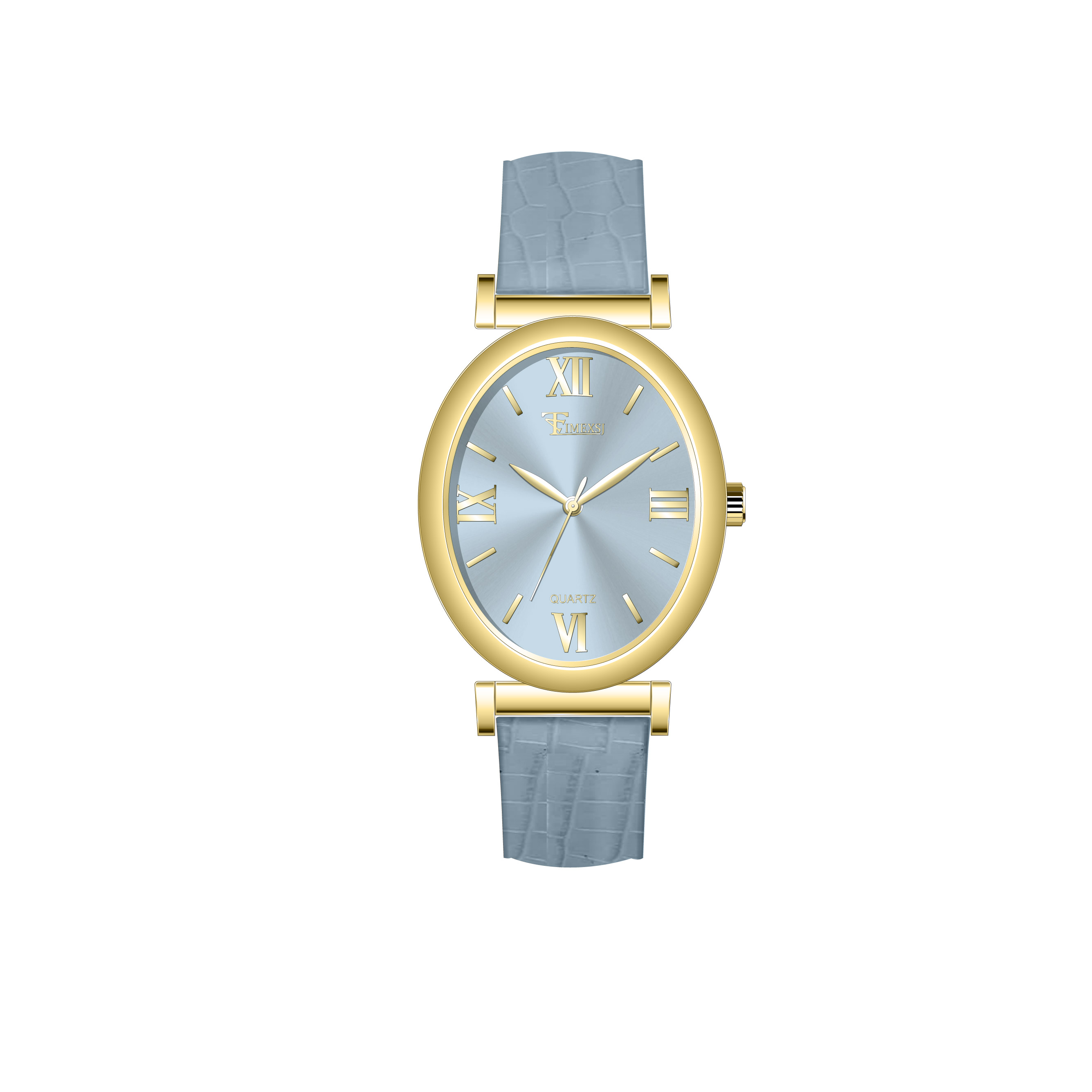 Gold - Light Blue