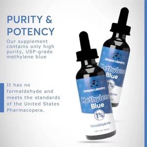 Blue Drops 60 ml With Pipette 1% Premium Solution Laboratory <strong>Tested</strong> Highly Dosed Liquid - Product Image 4
