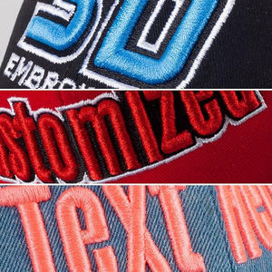 Custom 3D Embroidery Win Logo <strong>5</strong> <strong>Panel</strong> a Frame Hats Manufacturer Blank Curved Brim Structured <strong>Two</strong> <strong>Tone</strong> Baseball Ball Caps for Men - Product Image 3