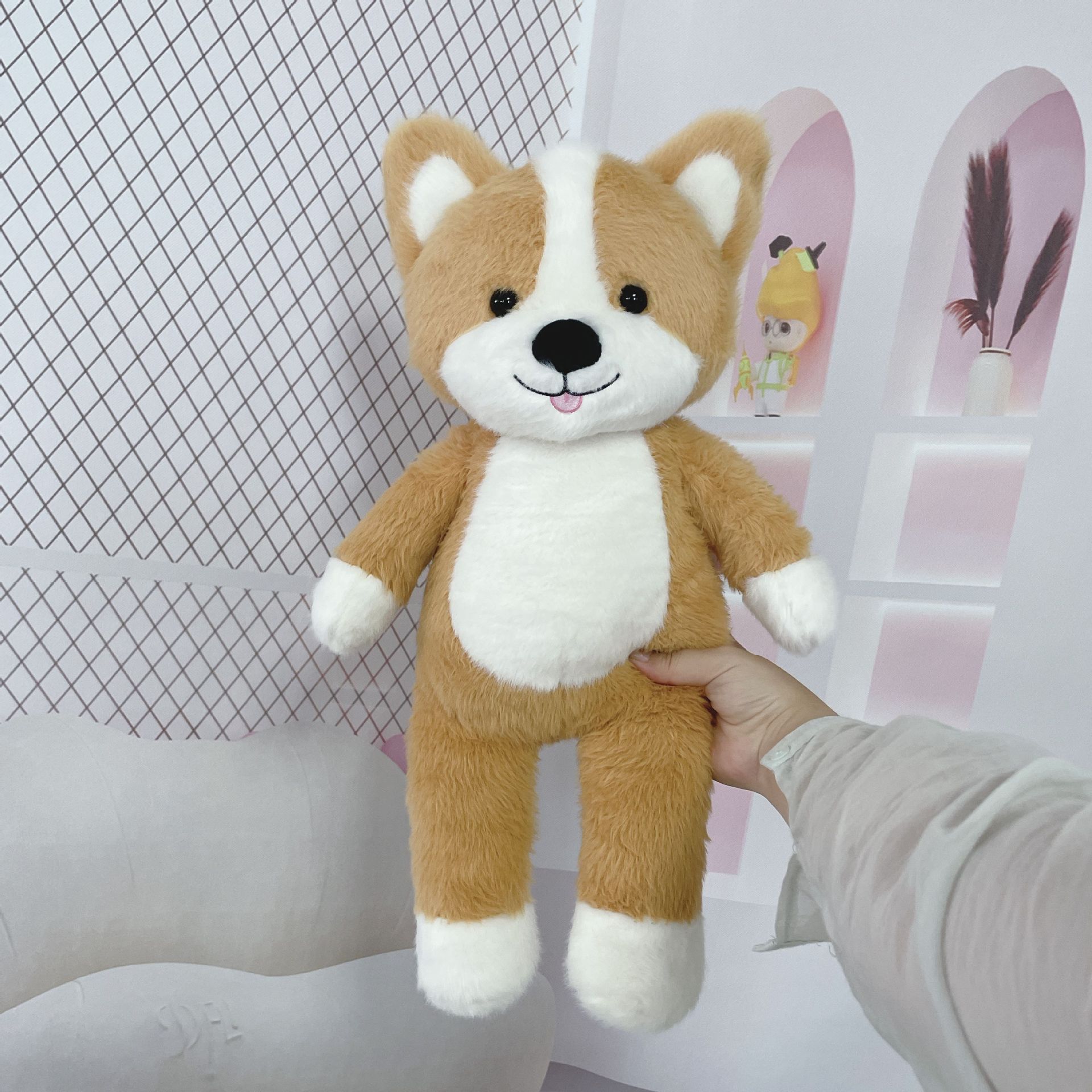 Conchiglia lunga di visone dorato Corgi