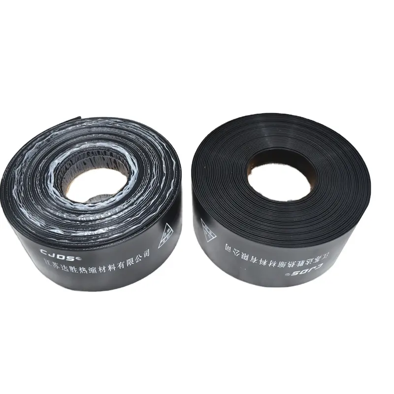 Corrosion Protection Radiation Cross Linked Heat Shrink Wrapper Tape for Steel Pipe