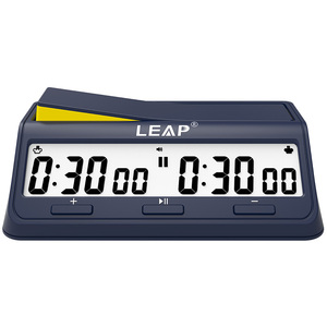 LEAP Basic Rapid competition Blitz orologio da scacchi a grande schermo Timer elettronico digitale per scacchi Timer da gioco da tavolo - Product Image 1