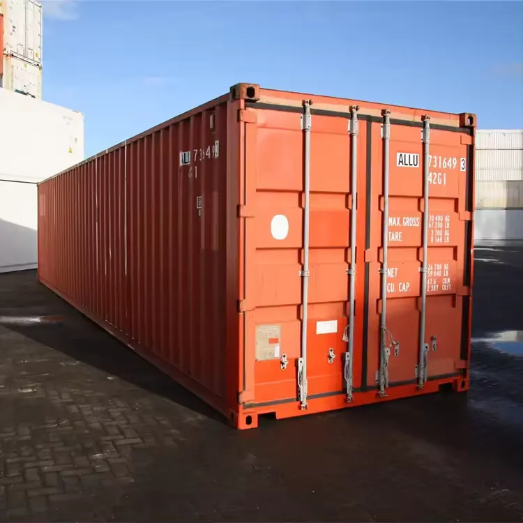 20GP 40GP 40HQ empty shipping container sea container used Dry Cargo Shipping Container