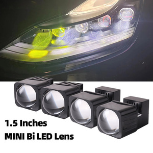 Toptan fabrika fiyat 1.5 inç hi/lo işın Matrix araba güçlendirme için LED projektör Lens aydınlatma odak far - Product Image 5