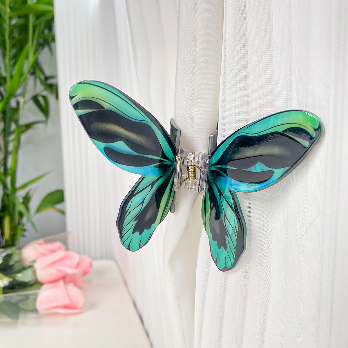 Papillon machaon bleu-vert 115 cm