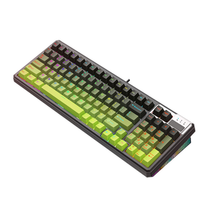 ESGAMING <strong>Custom</strong> Hot Swappable RGB Gasket Structure Wired <strong>Keyboard</strong> 98 <strong>Keys</strong> Backlit Mechanical Gaming <strong>Keyboard</strong> for Computer Window - Product Image 3