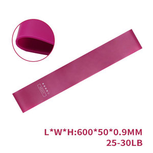 Mini bandas elásticas cortas impresas personalizadas para ejercicio de cadera y pierna, bandas de resistencia duraderas, juego de bandas de resistencia para mujeres - Product Image 3
