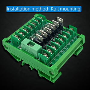 Microordenador de un solo chip de 6 canales, placa amplificadora de señal PLC, entrada y salida, aislamiento de fotoacoplador NPN PNP - Product Image 4