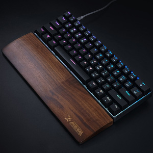 Teclado mecánico con cable 60%, luz mixta, juego de 61 teclas, Mini juego Delgado en español, Teclado mecánico para computadora de escritorio
