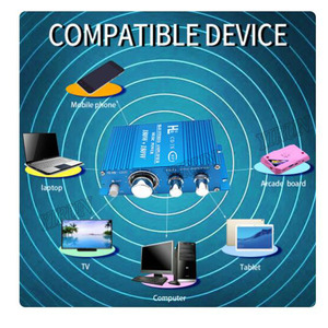 Hi-Fi Stereo 4-Inch Metal Amplifier Audio Kit DIY <strong>Raspberry</strong> <strong>Pi</strong> <strong>Arcade</strong> Game for Kids EU/UK/US Coin Operated Coin Operated Games - Product Image 6