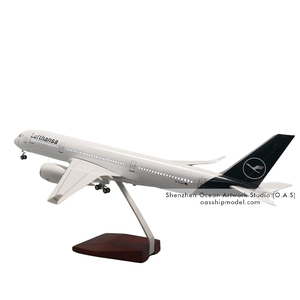 Lưu niệm Máy bay mô hình máy bay nhựa Air Airbus A350 LUFTHANSA 1:142 Máy bay mô hình cho bộ sưu tập và hiển thị Quà Tặng thí điểm - Product Image 1