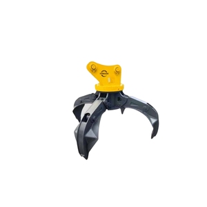 High Quality Excavator <strong>Grab</strong> Scrap Metal Demolition Sorting Grapple with Gear Orange Peel Bucket for Catching Scrap Metal - Product Image 2
