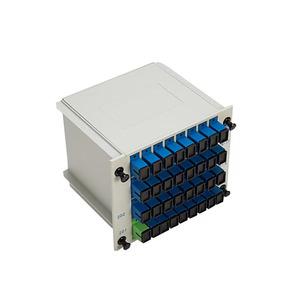 新しい1対2プラグイン光スプリッタUPC 1/2 1/4挿入型型光ファイバスプリッタ - Product Image 4