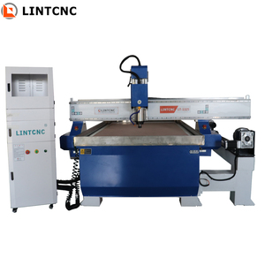 Hohe Konfiguration NC STUDIO MACH3 Control Holz CNC Maschine Preis heißer Verkauf 4 Achsen 3D LINTCNC CNC Router