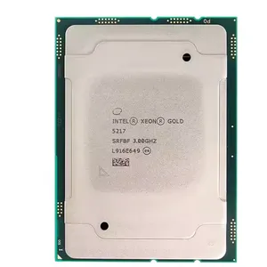 Intel Xeon altın için orijinal yeni 5217 işlemci 8 çekirdek 11M önbellek <span class=keywords><strong>3.0</strong></span> GHz sunucu <span class=keywords><strong>CPU</strong></span>