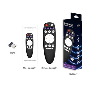 G10S kral BT ses uzaktan kumanda 2.4G kablosuz hava fare IR öğrenme 6 eksen jiroskop denetleyicisi PC için Android TV kutusu X96 q q - Product Image 6