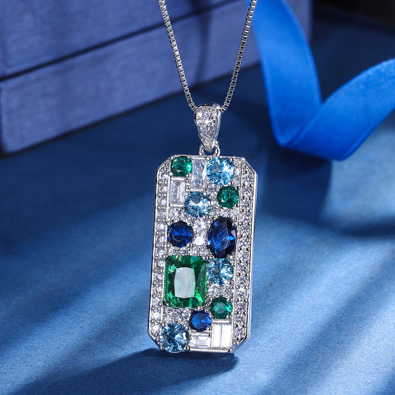 Colorblock Pendant