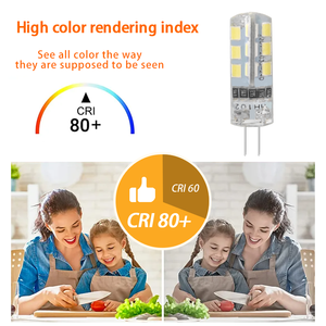 ハロゲン相当ランプ低電圧ac220v 1.5w 3w 5wフリッカー電球なしG4Ledライト - Product Image 5