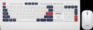 Wireless White Slim DPI1600 <strong>Keyboard</strong> <strong>and</strong> <strong>Mouse</strong> Combo with LED Backlit Waterproof <strong>Function</strong> Holder for Laptop/Desktop in Stock! - Product Image 2